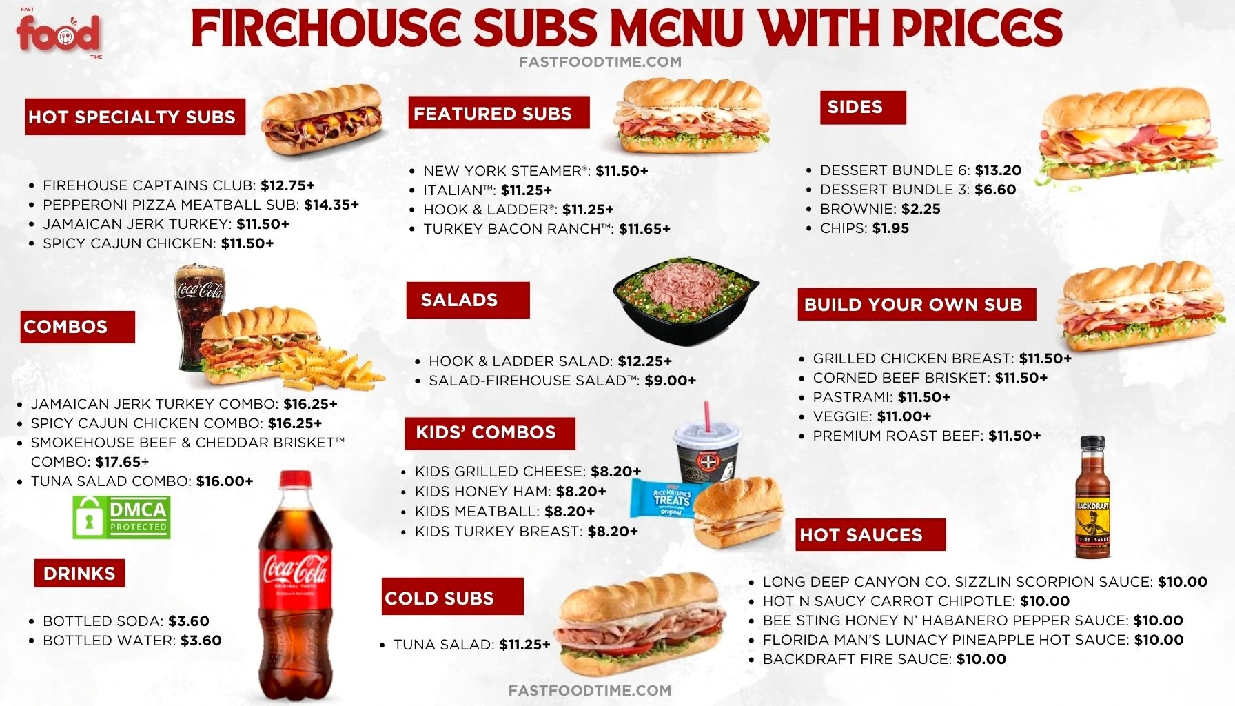Firehouse Subs Menu With Prices