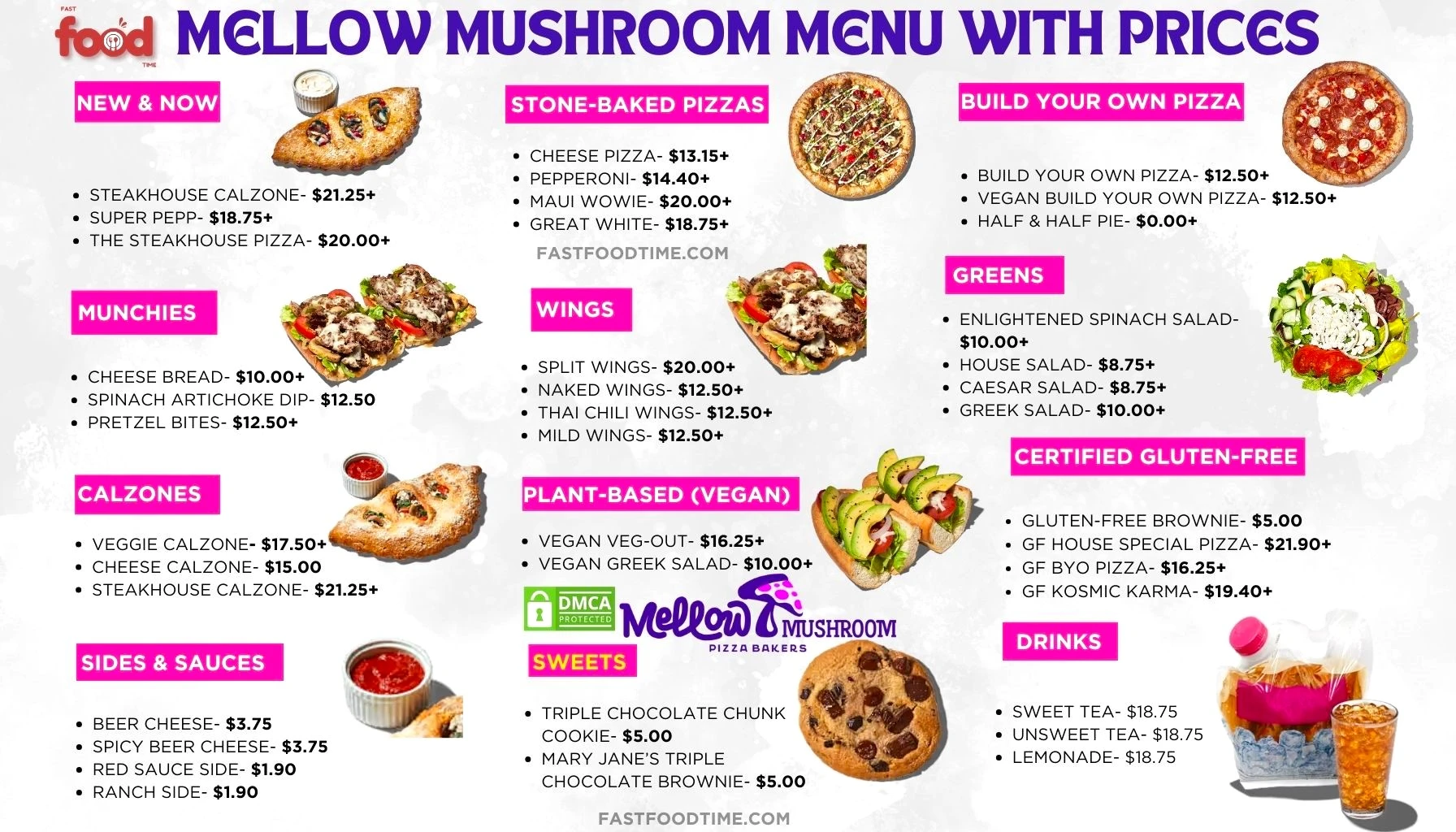 Mellow Mushroom Menu With Prices